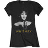 Whitney Houston Black & White Photo [T-Shirt] by Rock Band Apparel