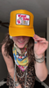 Wiener Rides Patch Trucker Hat by Wild Junkie