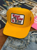 Wiener Rides Patch Trucker Hat by Wild Junkie
