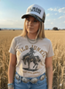Wild Junkie Cowgirl Graphic Tee by Wild Junkie