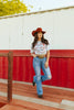 Wild West Cowboys Western Beer Logo Graphic Tee by Wild Junkie