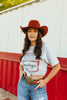 Wild West Cowboys Western Beer Logo Graphic Tee by Wild Junkie