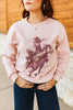 Vintage Modern Cowgirl Graphic Sweatshirt by Wild Junkie