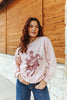 Vintage Modern Cowgirl Graphic Sweatshirt by Wild Junkie