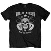 Willie Nelson Skull [T-Shirt] by Rock Band Apparel