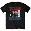 Willie Nelson Stare [T-Shirt] by Rock Band Apparel