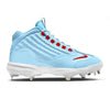 "Windy City Ice" Nike Griffey 2 Cleats by Stadium Custom Kicks