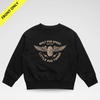 WINGED MECHANIC CREWNECK - FRONT ONLY by LITTLE RAD THINGS