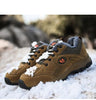 Winter Couple Outdoor Hiking Shoes Winter Warm Men's Shoe Lightweight Non-Slip Sneakers Low Top Walking Shoes For Outdoor Trailing Walking Climbing Running Shoes For Cold Weather by Stevvex