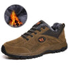 Winter Couple Outdoor Hiking Shoes Winter Warm Men's Shoe Lightweight Non-Slip Sneakers Low Top Walking Shoes For Outdoor Trailing Walking Climbing Running Shoes For Cold Weather by Stevvex