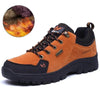 Winter Couple Warm Hiking Shoes Outdoor Sports Thick-Soled Wear-Resistant Non-Slip Low Cut Hiking Shoes Wide Breathable Slip Resistant Hiking Mountain Biking Outdoor Shoes by Stevvex