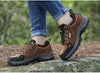 Winter Couple Warm Hiking Shoes Outdoor Sports Thick-Soled Wear-Resistant Non-Slip Low Cut Hiking Shoes Wide Breathable Slip Resistant Hiking Mountain Biking Outdoor Shoes by Stevvex