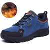 Winter Couple Warm Hiking Shoes Outdoor Sports Thick-Soled Wear-Resistant Non-Slip Low Cut Hiking Shoes Wide Breathable Slip Resistant Hiking Mountain Biking Outdoor Shoes by Stevvex