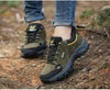 Winter Couple Warm Hiking Shoes Outdoor Sports Thick-Soled Wear-Resistant Non-Slip Low Cut Hiking Shoes Wide Breathable Slip Resistant Hiking Mountain Biking Outdoor Shoes by Stevvex