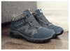 Winter Elegant Unisex Boots With Fur Warm Leather Snow Boots Winter Work Casual Shoes High Top Rubber Ankle Boots Leather Platform Fashion Luxury Boots Non-Slip Hiking Boots by Stevvex