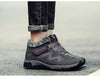 Winter Elegant Unisex Boots With Fur Warm Leather Snow Boots Winter Work Casual Shoes High Top Rubber Ankle Boots Leather Platform Fashion Luxury Boots Non-Slip Hiking Boots by Stevvex