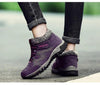 Winter Elegant Unisex Boots With Fur Warm Leather Snow Boots Winter Work Casual Shoes High Top Rubber Ankle Boots Leather Platform Fashion Luxury Boots Non-Slip Hiking Boots by Stevvex