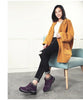 Winter Elegant Unisex Boots With Fur Warm Leather Snow Boots Winter Work Casual Shoes High Top Rubber Ankle Boots Leather Platform Fashion Luxury Boots Non-Slip Hiking Boots by Stevvex