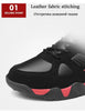 Winter Leather Sneakers Keep Warm Waterproof Mans Sneakers Work Casual Shoes Mens Autumn Anti-slip Leather Lace Up Lightweight Soft Modern Comfortable Classic Walking Sneakers by Stevvex