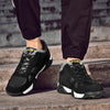 Winter Leather Sneakers Keep Warm Waterproof Mans Sneakers Work Casual Shoes Mens Autumn Anti-slip Leather Lace Up Lightweight Soft Modern Comfortable Classic Walking Sneakers by Stevvex