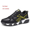 Winter Leather Sneakers Keep Warm Waterproof Mans Sneakers Work Casual Shoes Mens Autumn Anti-slip Leather Lace Up Lightweight Soft Modern Comfortable Classic Walking Sneakers by Stevvex