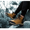 Winter Mens Boots Plush Warm Snow Boots Waterproof Outdoor Short Boots Leather Ankle Hiking Boots Mens Waterproof Outdoor Snow Boots Winter Cold Weather Shoes by Stevvex