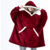 Winter Oversized Wearable Blanket Women Hoodies Sweatshirt TV Blanket With Sleeves Pullover Warm Soft Unisex Hoody Comfortable Sweatshirts For Autumn by Stevvex