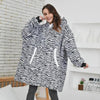 Winter Oversized Wearable Blanket Women Hoodies Sweatshirt TV Blanket With Sleeves Pullover Warm Soft Unisex Hoody Comfortable Sweatshirts For Autumn by Stevvex