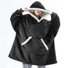 Winter Oversized Wearable Blanket Women Hoodies Sweatshirt TV Blanket With Sleeves Pullover Warm Soft Unisex Hoody Comfortable Sweatshirts For Autumn by Stevvex