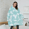 Winter Oversized Wearable Blanket Women Hoodies Sweatshirt TV Blanket With Sleeves Pullover Warm Soft Unisex Hoody Comfortable Sweatshirts For Autumn by Stevvex
