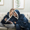 Winter Oversized Wearable Blanket Women Hoodies Sweatshirt TV Blanket With Sleeves Pullover Warm Soft Unisex Hoody Comfortable Sweatshirts For Autumn by Stevvex