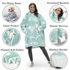 Winter Oversized Wearable Blanket Women Hoodies Sweatshirt TV Blanket With Sleeves Pullover Warm Soft Unisex Hoody Comfortable Sweatshirts For Autumn by Stevvex