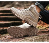 Winter Walking Shoes Mens Boots Outdoor Hiking Shoes Winter Work Casual Shoes Rubber Ankle Boots Outdoor Breathable Water Resistant Camping Shoes Anti-Skid Ankle Walking Mens Shoes by Stevvex