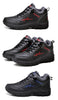 Winter Womens Mens Boots Shoes Plush Warm Sneakers Outdoor Waterproof Ankle Snow Boots Casual Leather Hiking Boots Outdoor Trekking Boot Mid Hiker Boot For Mens by Stevvex