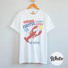 Lobster Maine Seafood Club T-Shirt by Hey Jude Graphic Tees