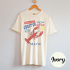 Lobster Maine Seafood Club T-Shirt by Hey Jude Graphic Tees