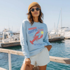 Lobster Maine Seafood Club Crewneck Sweatshirt by Hey Jude Graphic Tees