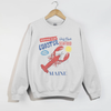 Lobster Maine Seafood Club Crewneck Sweatshirt by Hey Jude Graphic Tees