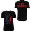 Within Temptation Purge Outline (Red Face) [T-Shirt] by Rock Band Apparel