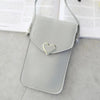 Women Bag Shoulder Transparent Bag Card Holders Girl Handbag Ladies PU Leather Clutch Phone Wallets Purse by Stevvex