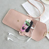 Women Bag Shoulder Transparent Bag Card Holders Girl Handbag Ladies PU Leather Clutch Phone Wallets Purse by Stevvex