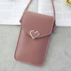Women Bag Shoulder Transparent Bag Card Holders Girl Handbag Ladies PU Leather Clutch Phone Wallets Purse by Stevvex