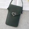 Women Bag Shoulder Transparent Bag Card Holders Girl Handbag Ladies PU Leather Clutch Phone Wallets Purse by Stevvex
