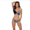 Women Bikini Set Push Up Female Swimsuit Swimwear Swim Two Piece Brazilian Bathing Suit Large Plus Size Women's Twist Front High Waist Bikini Swimsuit Drawstring Tie Side Bottom Two Piece Bathing Suit by Stevvex