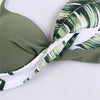 Women Bikini Set Push Up Female Swimsuit Swimwear Swim Two Piece Brazilian Bathing Suit Large Plus Size Women's Twist Front High Waist Bikini Swimsuit Drawstring Tie Side Bottom Two Piece Bathing Suit by Stevvex