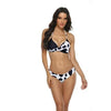 Women Bikini Set Push Up Female Swimsuit Swimwear Swim Two Piece Brazilian Bathing Suit Large Plus Size Women's Twist Front High Waist Bikini Swimsuit Drawstring Tie Side Bottom Two Piece Bathing Suit by Stevvex