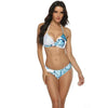 Women Bikini Set Push Up Female Swimsuit Swimwear Swim Two Piece Brazilian Bathing Suit Large Plus Size Women's Twist Front High Waist Bikini Swimsuit Drawstring Tie Side Bottom Two Piece Bathing Suit by Stevvex