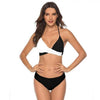 Women Bikini Set Push Up Female Swimsuit Swimwear Swim Two Piece Brazilian Bathing Suit Large Plus Size Women's Twist Front High Waist Bikini Swimsuit Drawstring Tie Side Bottom Two Piece Bathing Suit by Stevvex