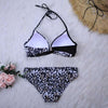 Women Bikini Set Push Up Female Swimsuit Swimwear Swim Two Piece Brazilian Bathing Suit Large Plus Size Women's Twist Front High Waist Bikini Swimsuit Drawstring Tie Side Bottom Two Piece Bathing Suit by Stevvex