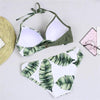 Women Bikini Set Push Up Female Swimsuit Swimwear Swim Two Piece Brazilian Bathing Suit Large Plus Size Women's Twist Front High Waist Bikini Swimsuit Drawstring Tie Side Bottom Two Piece Bathing Suit by Stevvex